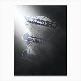 Birmingham City Football Poster Canvas Print