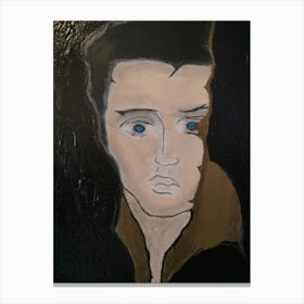 Elvis Presley  abstract Canvas Print