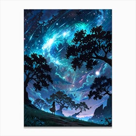 Night Sky 3 Canvas Print