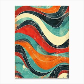 Abstract Wave Canvas Print 3 Canvas Print