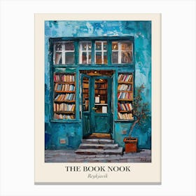 Reykjavik Book Nook Bookshop 3 Poster Canvas Print