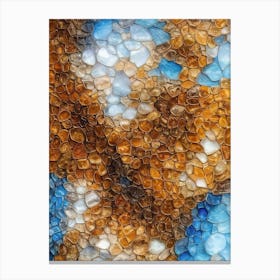Interlocked Minerals Canvas Print