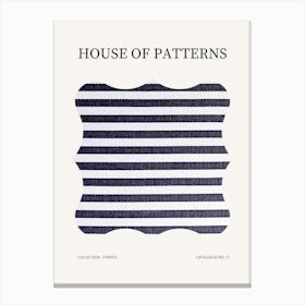 Stripes Pattern Poster 17 Canvas Print