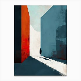 Shadows, Minimalism 1 Canvas Print