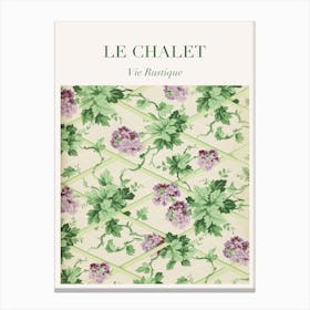 Le Chalet Canvas Print