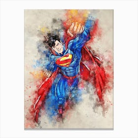 Superman Canvas Print