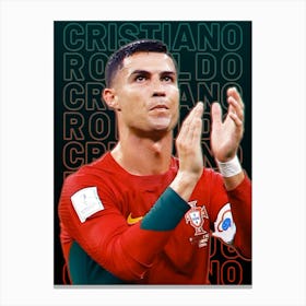 Ronaldo Cristiano Canvas Print