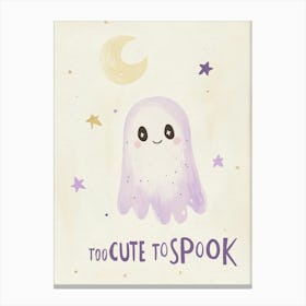 Too Cute To Spook Canvas Print