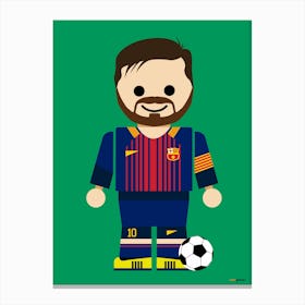Toy Messi Canvas Print