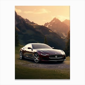 Maserati Granturismo 7 Canvas Print