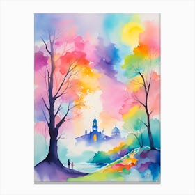 Watercolor Painting 5 Canvas Print