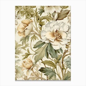 Floral Wallpaper 346 Canvas Print