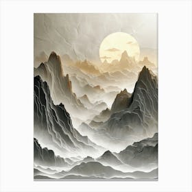 Asian Landscape 3 Canvas Print