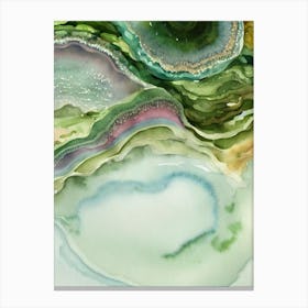 Giant Clam Storybook Watercolour Canvas Print
