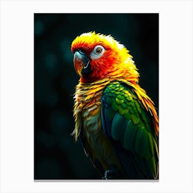 Wild Animal Creative Portrait 146 Canvas Print