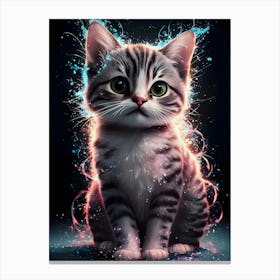 Cute Kitten 1 Canvas Print