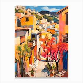 Granada Spain 2 Fauvist Painting Canvas Print