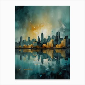 New York City Skyline 3 Canvas Print