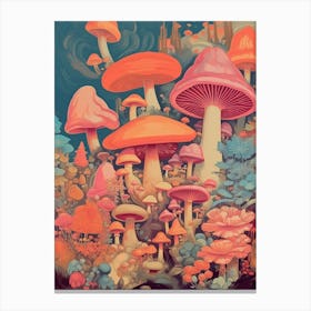 Mushroom Fantasy 6 Canvas Print