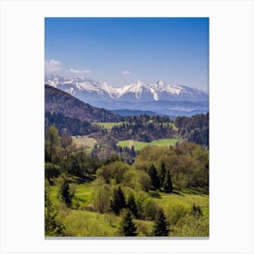 Tatra Mountains In Spring Canvas Print