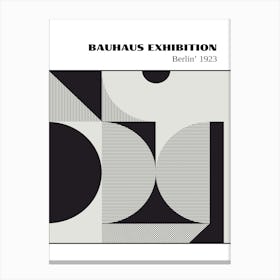 Bauhaus Exhibition 17 Canvas Print