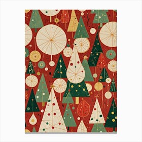 Oh Christmas Trees Canvas Print