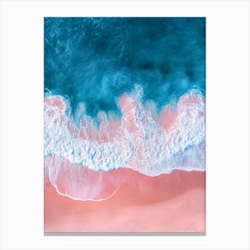 Pink Sand Beach Canvas Print