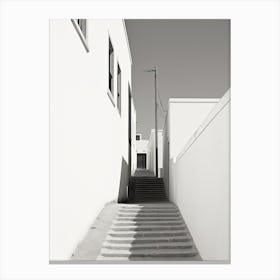 Lagos, Portugal, Black And White Photography 4 Canvas Print