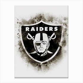 Las Vegas Raiders Painting Canvas Print