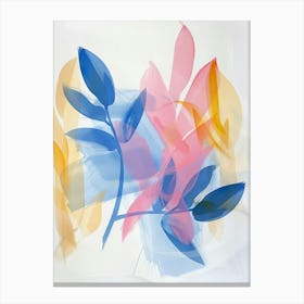 Abstract Leaves 34 Canvas Print