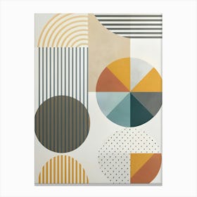 Geometric Shapes Canvas Print