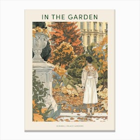 In The Garden Poster Mirabell Palace Gardens Austria 1 Canvas Print