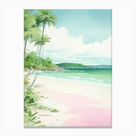 Flamenco Beach, Culebra Puerto Rico 1 Canvas Print
