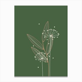 Dandelion Wall Art Canvas Print