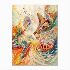 Psychedelic Painting 1 Canvas Print