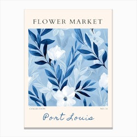 Flower Market art 4 Canvas Print