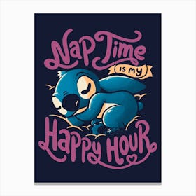 Nap Time Canvas Print