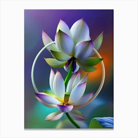 Lotus Flower 151 Canvas Print
