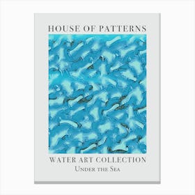 House Of Patterns Under The Sea Water 33 Canvas Print