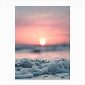 Sea Sunset Canvas Print