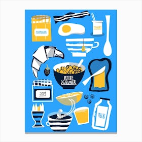 Breakfast Canvas Print