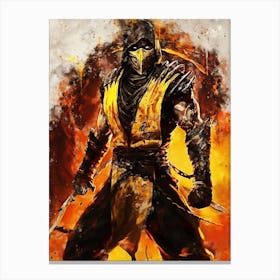 Mortal Kombat 2 Canvas Print