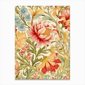 Floral Wallpaper 15 Canvas Print