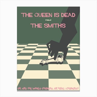 The Queen Is Dead, The Smiths Canvas Print
