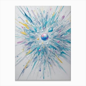 Splatter Painting 3 Canvas Print