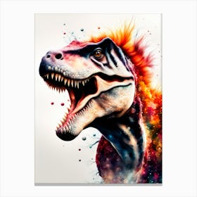 T-Rex dinosaur Canvas Print