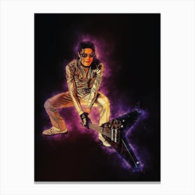 Spirit Of Michael Jackson Scream Canvas Print