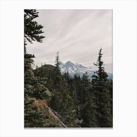 Oregon Mountain Scenery Canvas Print