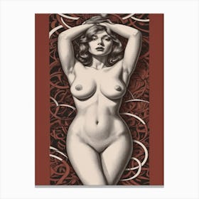 Sexy Nude Canvas Print