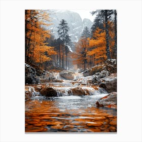 Autumn In The Mountains 3 Canvas Print